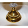 Decoratieve Houten Kom met Voet Gemaakt van Walnoothout Handgemaakt Elegant