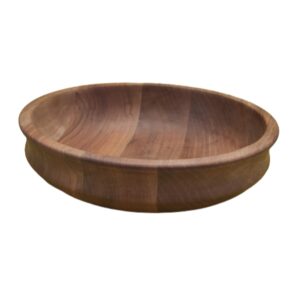 Decoratieve Houten Kom Rustiek Handgemaakt Minimalistisch van Notenhout