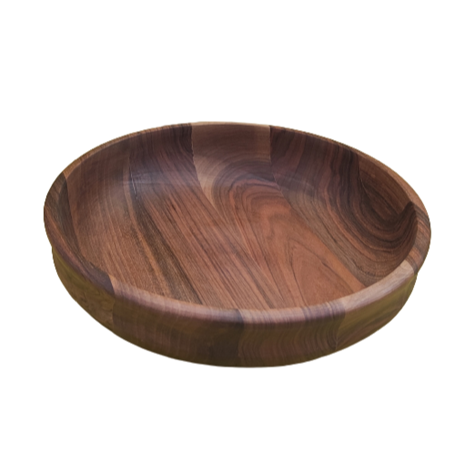Decoratieve Houten Kom Rustiek Handgemaakt Minimalistisch van Notenhout