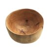 Decoratieve Houten Kom Rustiek & Waterbestendig in Natuurhout