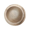 Decoratieve Houten Kom van Walnoot Hout, Ambachtelijk