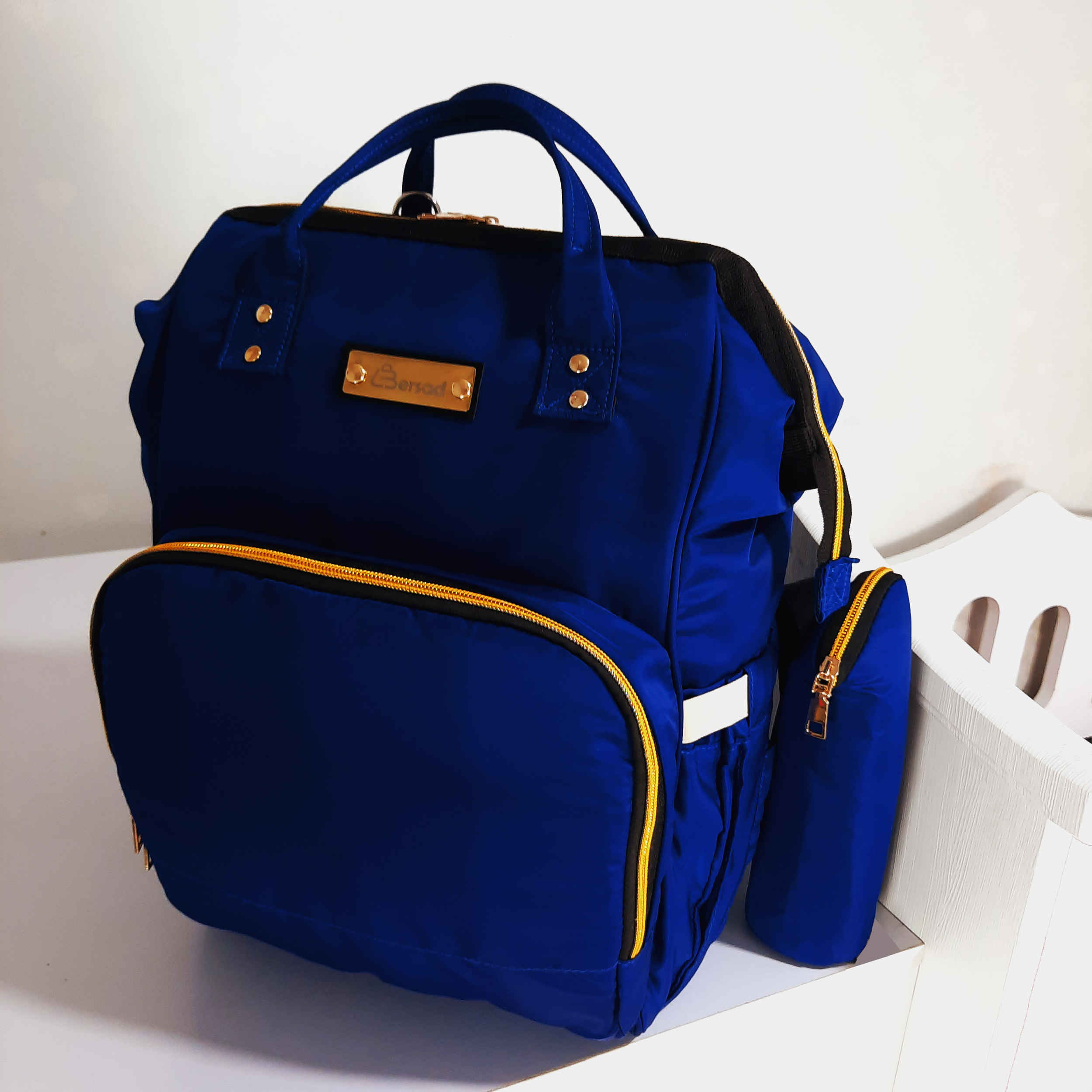 Baby Luier Rugzak met Verschoonmat – Blauw