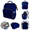 Baby Luier Rugzak met Verschoonmat – Blauw