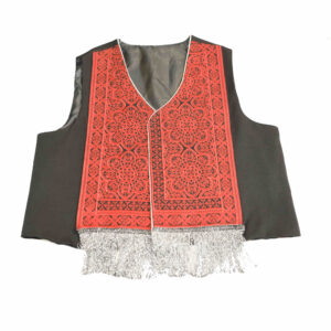 Geborduurde Balochi Vest voor Dames Gevoerd