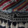 Geborduurd Vest voor Vrouwen Patchwork Navy