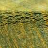 Handgeknoopt Perzisch minimalistisch Gabbeh tapijt - Effen, Groen, Wol