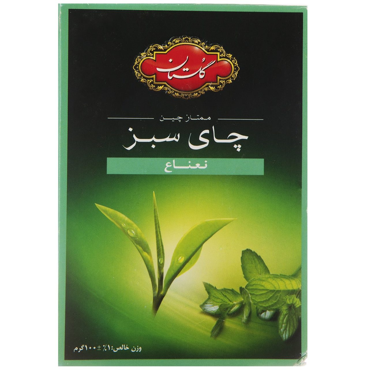 Golestan Munt Gearomatiseerde Groene Thee 100 gr (7x)