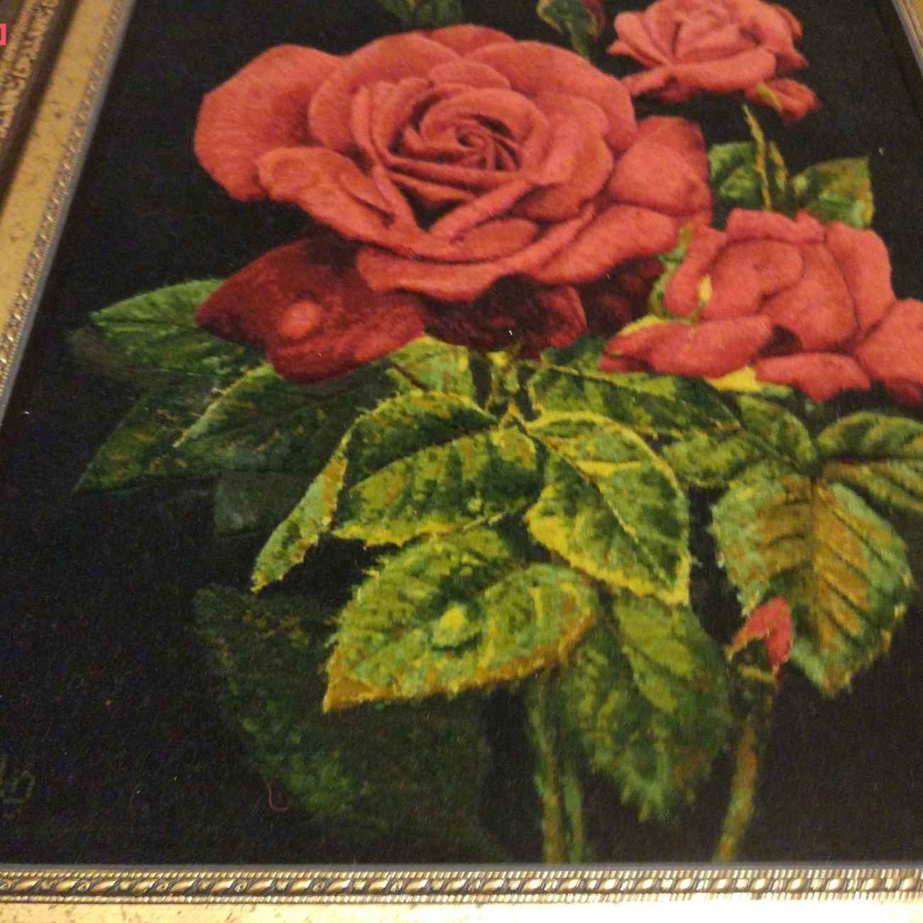 Handgeknoopt Perzisch Picturaal Tapijt uit Tabriz ‘Rozenbloem’