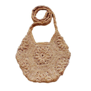 Handgeweven Hennep Crochet Tote Bag – Markt Model
