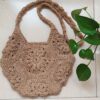 Handgeweven Hennep Crochet Tote Bag – Markt Model