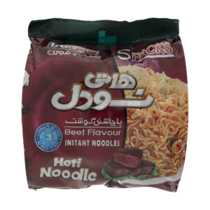 Instant Noedels – Hoti Kara – Rundvlees Smaak, 77gr – Verpakking van 5 (x2)