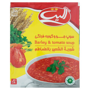 Instant Gerst & Tomatensoeppoeder, Elite 65g (20 Zakjes)