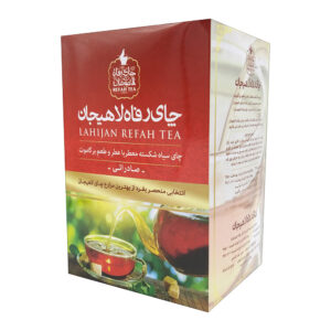 Iraanse Lahijan Refah zwarte thee met bergamot – 4 stuks