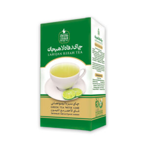 Iraanse Lahijan Refah groene thee met citroen – 7 stuks