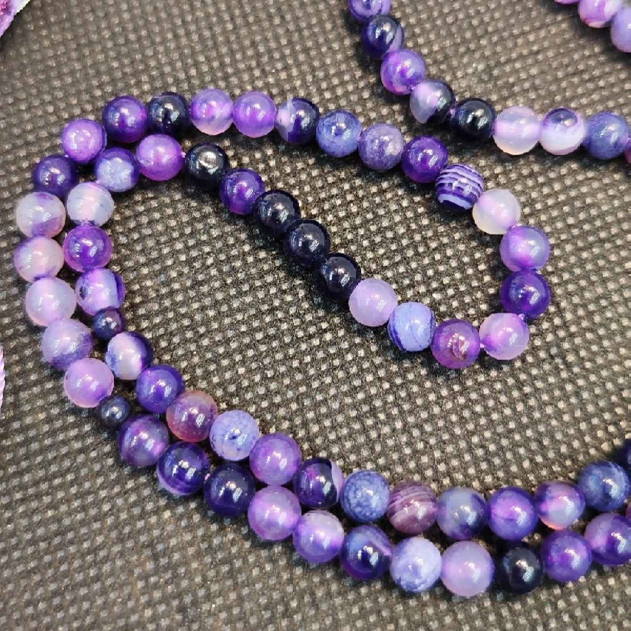 Islamitische Amethist Rozenkrans Gemaakt met 101 Gebedskralen Tasbih