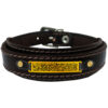 Islamitische Armband in Leer & Roestvrijstaal Wan Yakad Vers