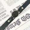 Islamitische Armband met Leer & Agaat Steen Verstelbaar Ya Baqiyatallah Kalligrafie