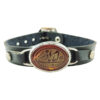 Islamitische Armband van Leer & Agaat Steen voor Mannen