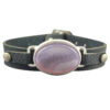 Islamitische Leren Armband met Agaat Steen Ya Allah
