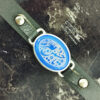 Islamitische Lederen Armband Agaat Steen Ya Hossein