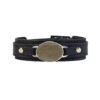 Islamitische Lederen Armband Jade Steen Ayatul Kursi
