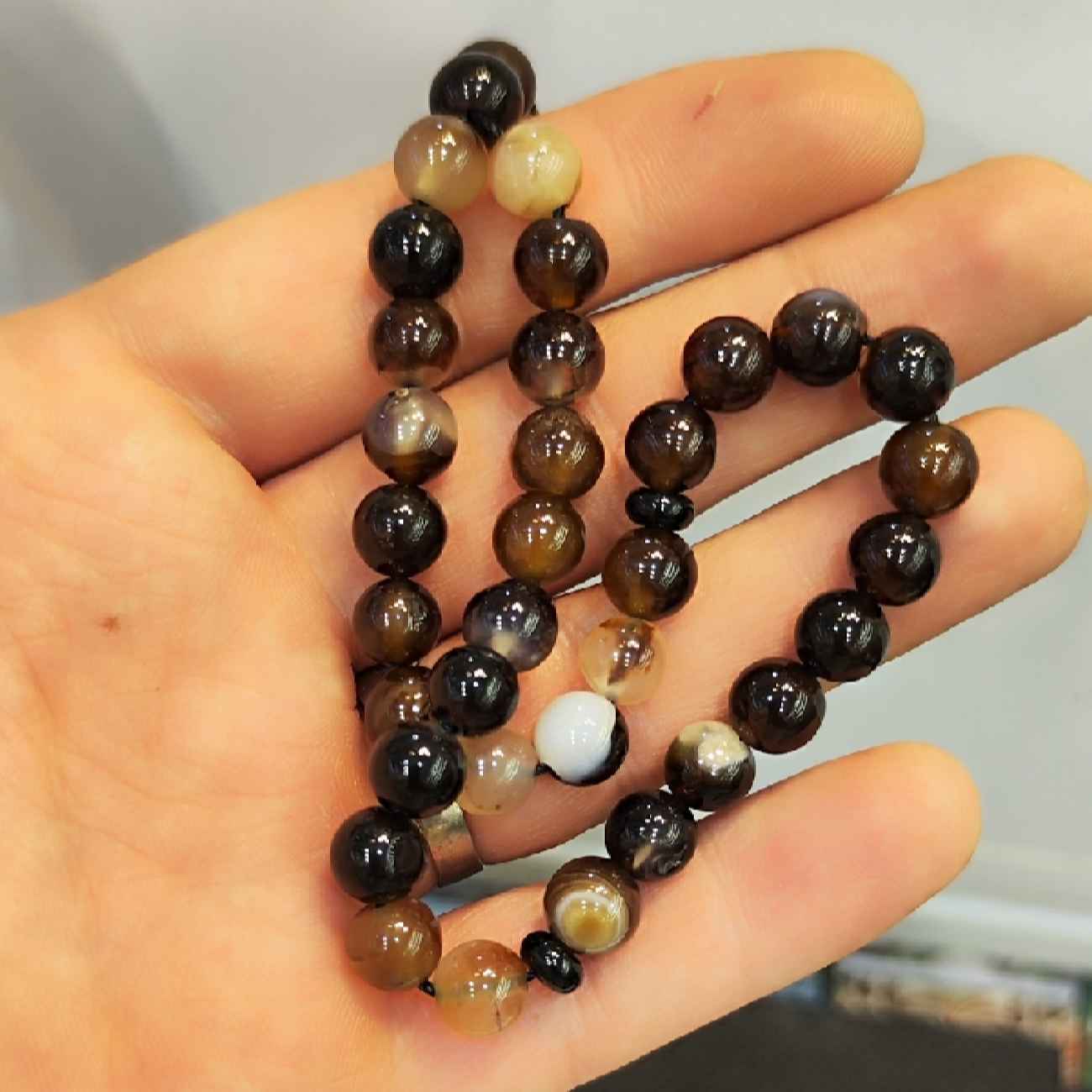 Islamitische Sulemani Hakik Rozenkrans Gebedskralen met 33 Kralen Tasbih