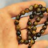 Islamitische Tijgeroog Rozenkrans Gemaakt met 33 Gebedskralen Tasbih