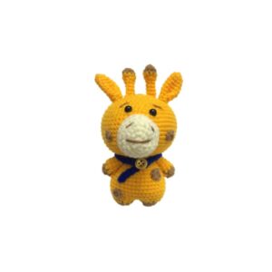 Amigurumi Gehaakte Giraffe Knuffeldier – Handgemaakt Pluche Speelgoed