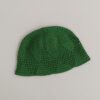 Gebreide Turkse Kufi Taqiyah – Groen