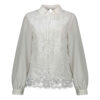 Dames Blouse met Lange Mouw Model Bloem
