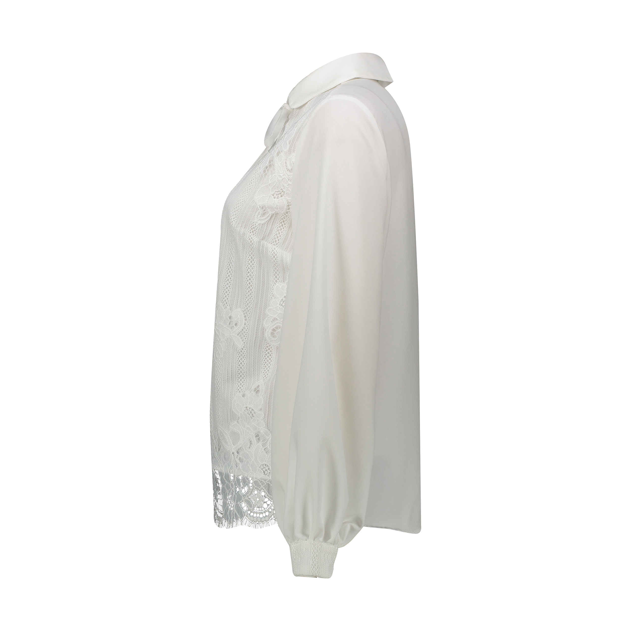 Dames Blouse met Lange Mouw Model Bloem