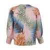 Dames Blouse met Lange Mouwen met Hawaii Ontwerp