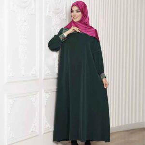 Groene Abaya Model Smaragd – Ana Hijab