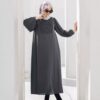 Navy Blauwe Abaya Model Negin – Ana Hijab