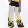 Damesbroek met Aquarel Patroon – Model Aurelia