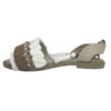 Macramé Sling Back Sandalen met Boho Ontwerp Handgemaakt