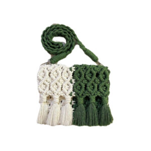 Macramé Schoudertas Handgeweven voor Vrouwen Model Baran