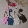 Macramé Sling Tas Handgeweven voor Vrouwen Model Mina