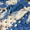 Macramé Sling Tas voor Dames Handgeweven in Wit