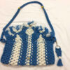 Macramé Sling Tas voor Dames Handgeweven in Wit