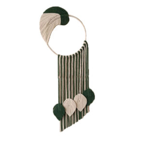 Macramé Wandkleed Tapestry Art Bohemian Model Bladeren