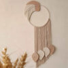 Macramé Wandkleed Tapestry Art Bohemian Model Bladeren