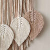 Macramé Wandkleed Tapestry Art Bohemian Model Bladeren