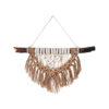 Macramé Wandkleed Tapestry Kunst Boheemse met Hout