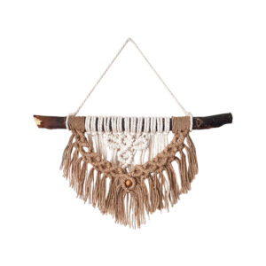 Macramé Wandkleed Tapestry Kunst Boheemse met Hout