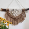 Macramé Wandkleed Tapestry Kunst Boheemse met Hout