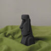 Moai Paaseiland Beeldje – Houtskool Decoratie