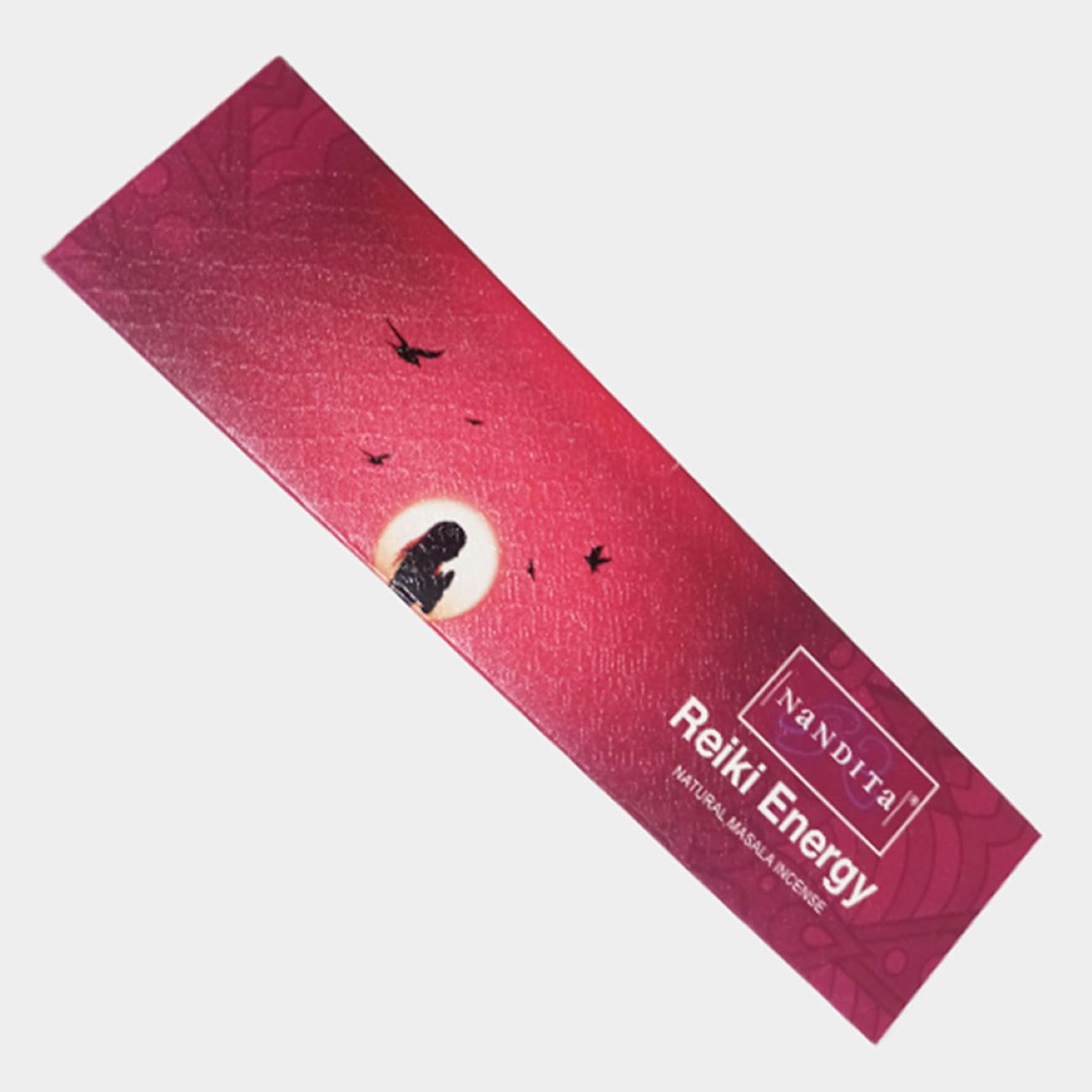 Nandita Reiki Energie Wierookstokjes – Handgemaakt, 30 Stokjes (Pak van 4)