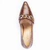 Natuurlijke Leren Pumps met Spitse Neus voor Vrouwen Model Jeannette