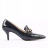 Natuurlijke Leren Pumps met Spitse Neus voor Vrouwen Model Jeannette